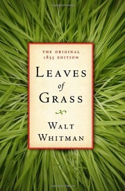 The cover of Leaves of Grass