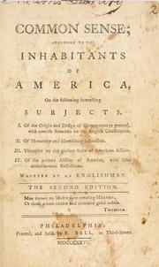The cover of Common Sense