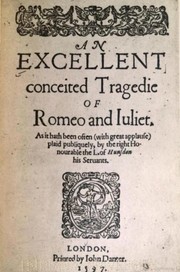 The cover of Romeo and Juliet