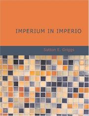 The cover of Imperium in Imperio