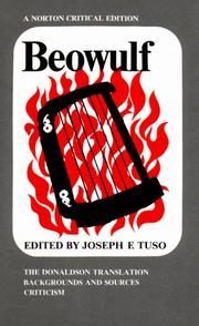 The cover of Beowulf