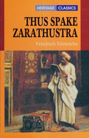 The cover of Thus Spake Zarathustra