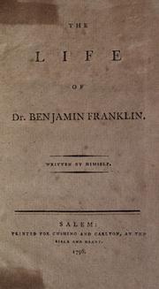 The cover of Autobiography of Benjamin Franklin