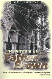 The cover of The Wisdom of Father Brown