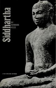The cover of Siddhartha