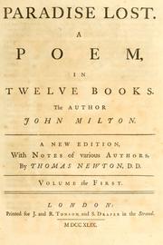 The cover of Paradise Lost