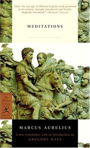 The cover of Meditations