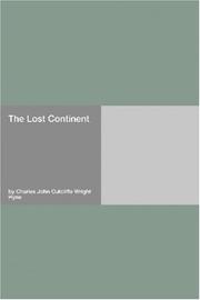 The cover of The Lost Continent
