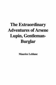 The cover of The Extraordinary Adventures of Arsène Lupin