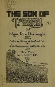The cover of The Son of Tarzan