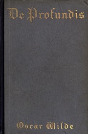 The cover of De Profundis